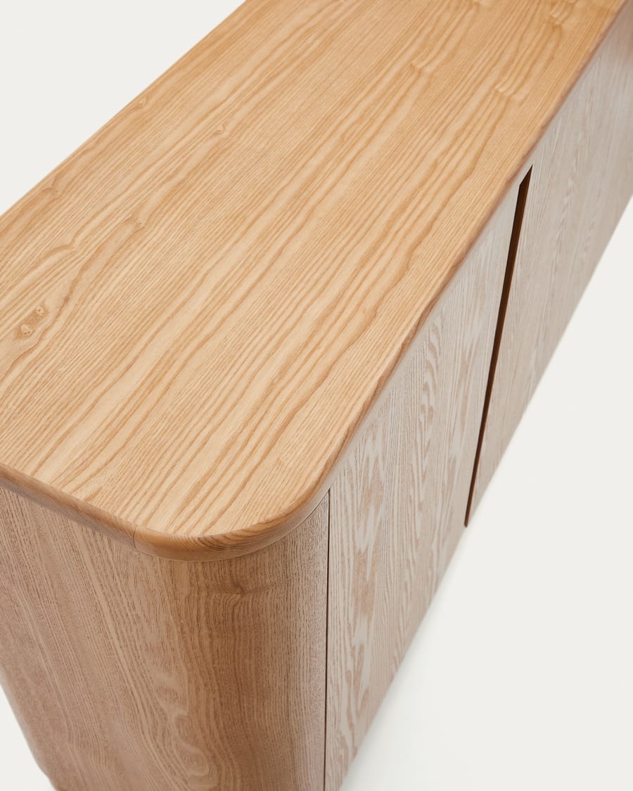 Salaya sideboard ash plywood FSC Mix Credit, 200 cm x 79 cm