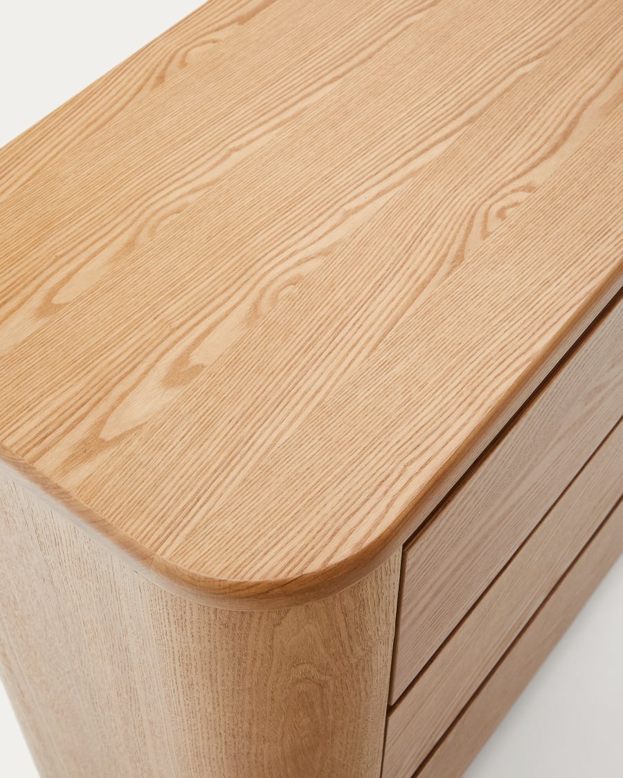 Salaya Chest of Drawers made of FSC Mix Credit Ash Plywood 120 x 80 cm
