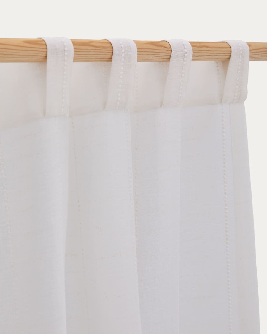 Vorhang Glima mit Stickereidetail 140 x 270 cm