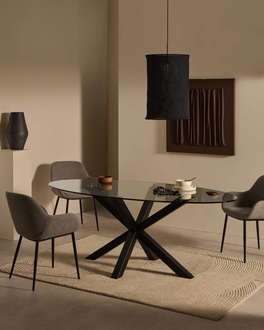 Konna light grey chair