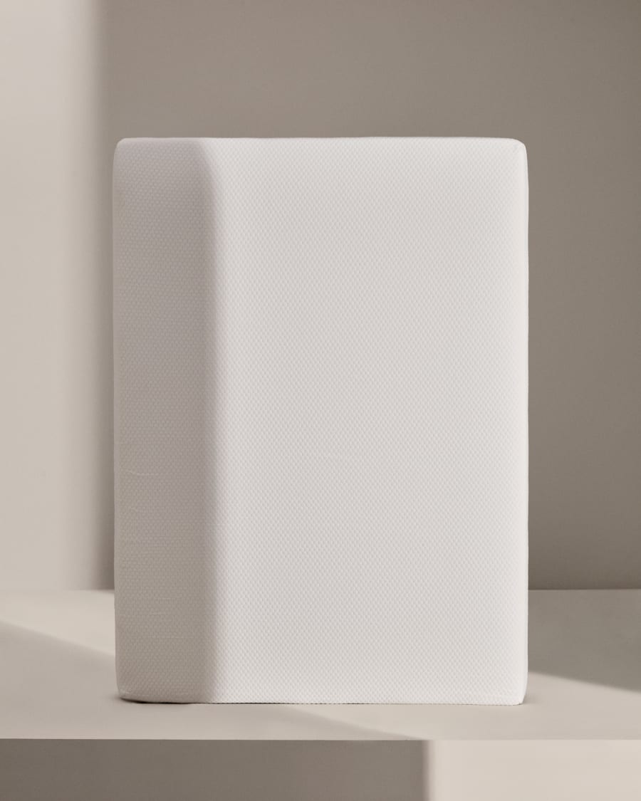 Eva viscoelastic mattress with removable cover 140 x 190 cm