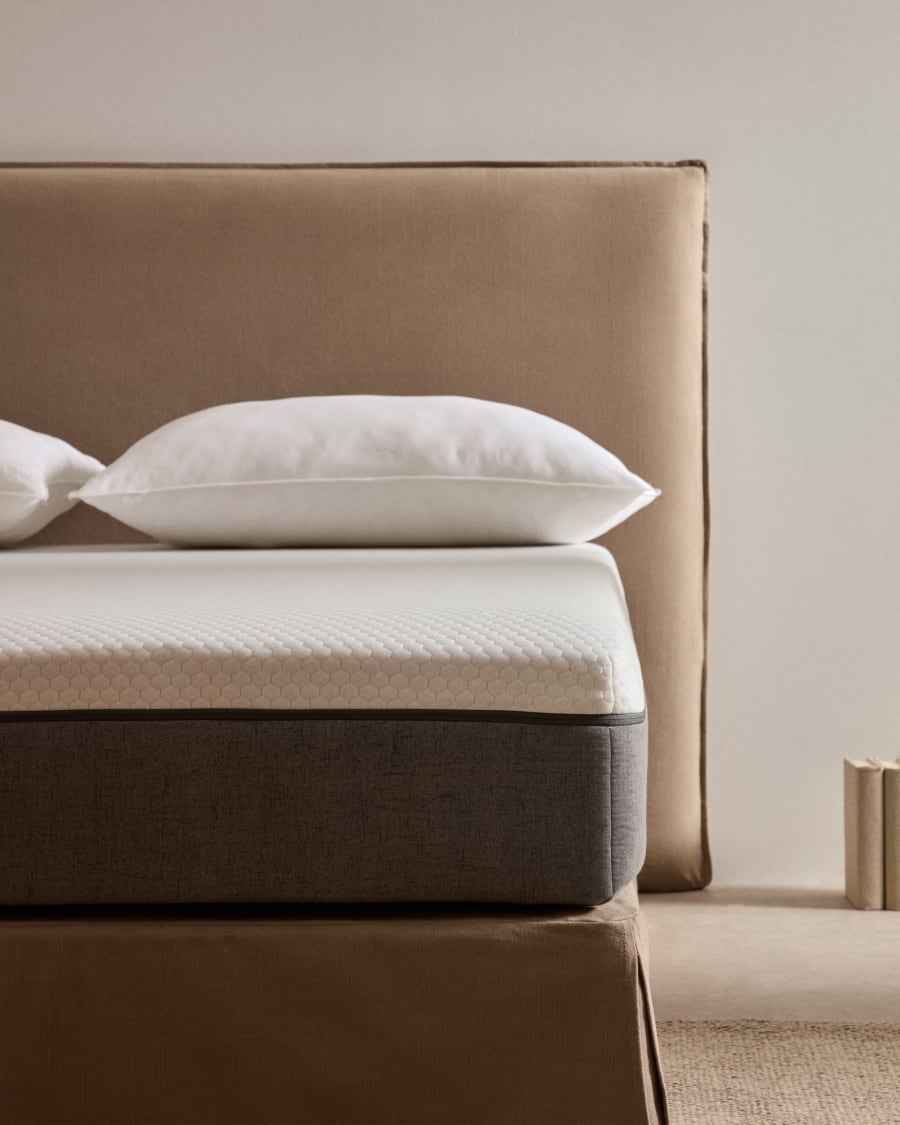 Eva viscoelastic mattress with removable cover 140 x 190 cm