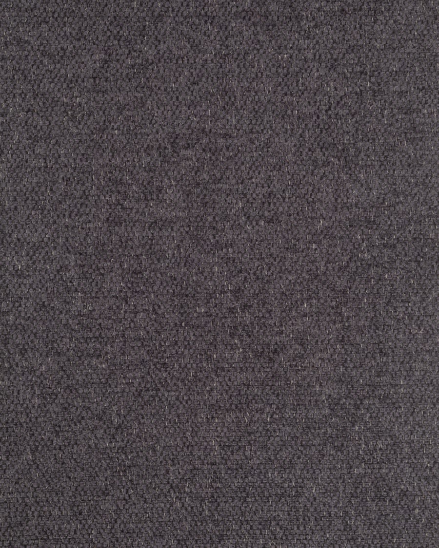 Grande dark grey fabric sample, 10 x 15 cm