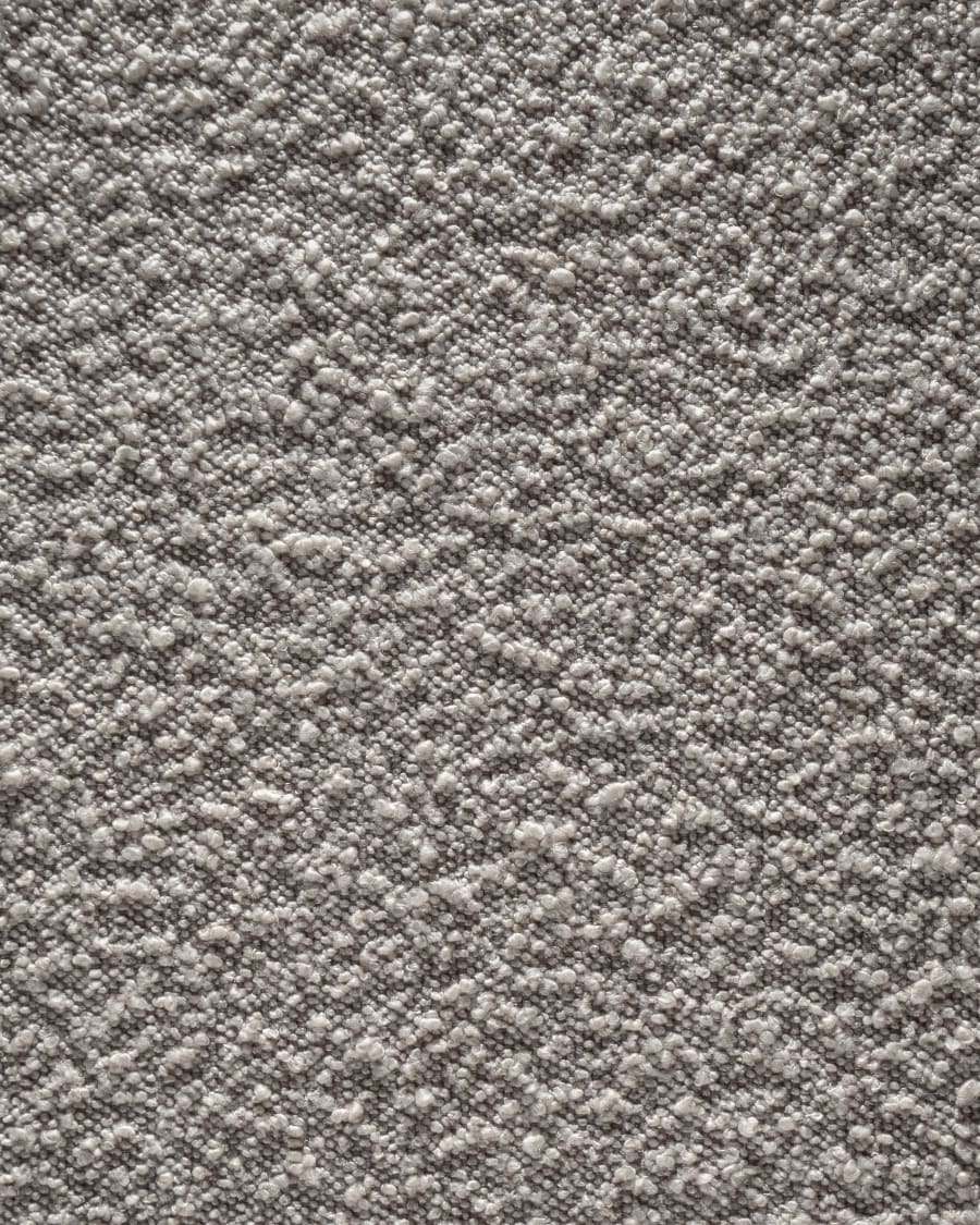 Stoffmuster Ascot Bouclé grau 10 x 15 cm