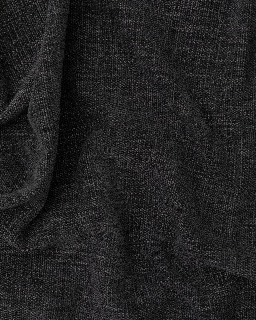 Saima Stoffmuster Schwarz 10 x 15 cm