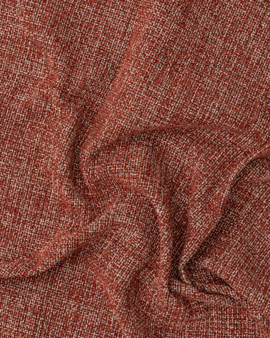 Fabric sample Chacha terracota 210 10 x 15 cm