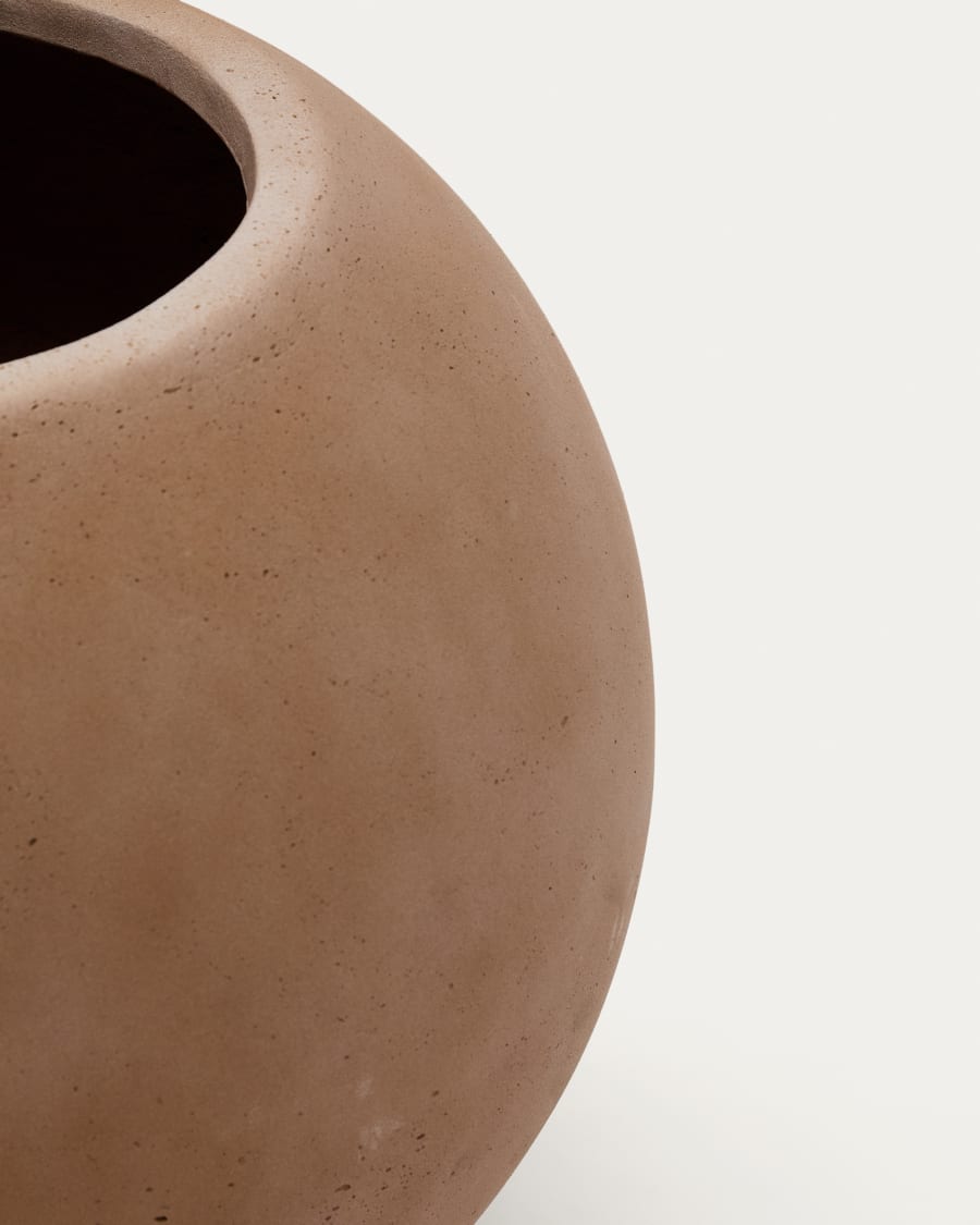 Solna terracotta-effect planter Ø51cm