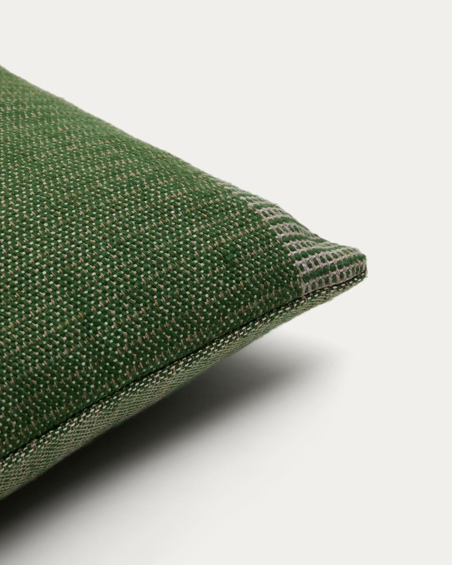 Federa per cuscino Delnar 100% PET verde 45 x 45 cm