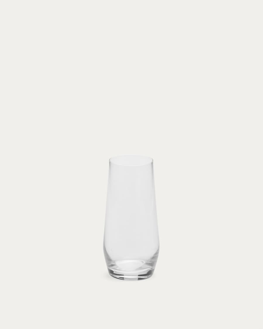 Kiro tall transparent glass cup, 55 cl