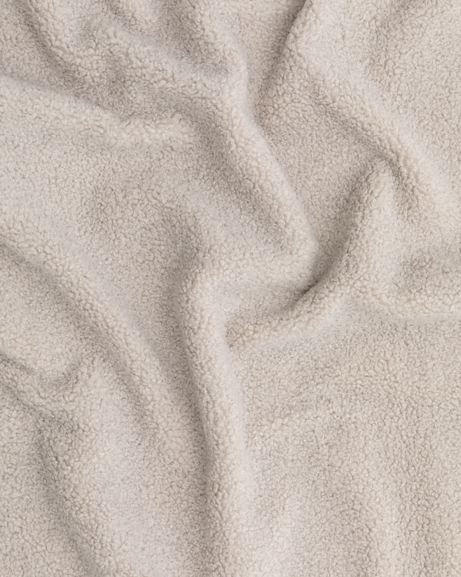 Himalaya Stoffmuster Hellgrau 10 x 15 cm