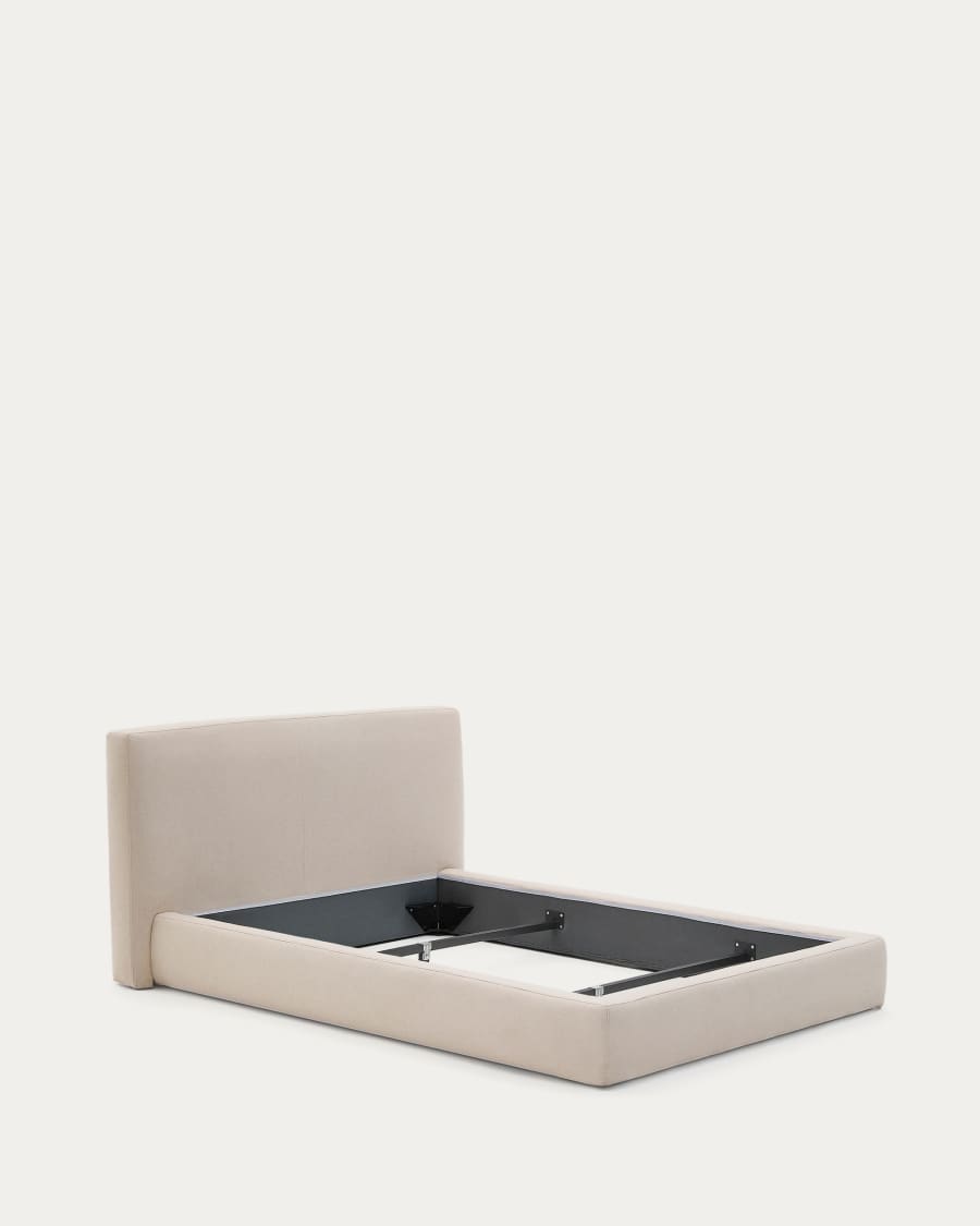 Abziehbares Bett Blok beige für eine 160 x 200 cm große Matratze FSC Mix Credit