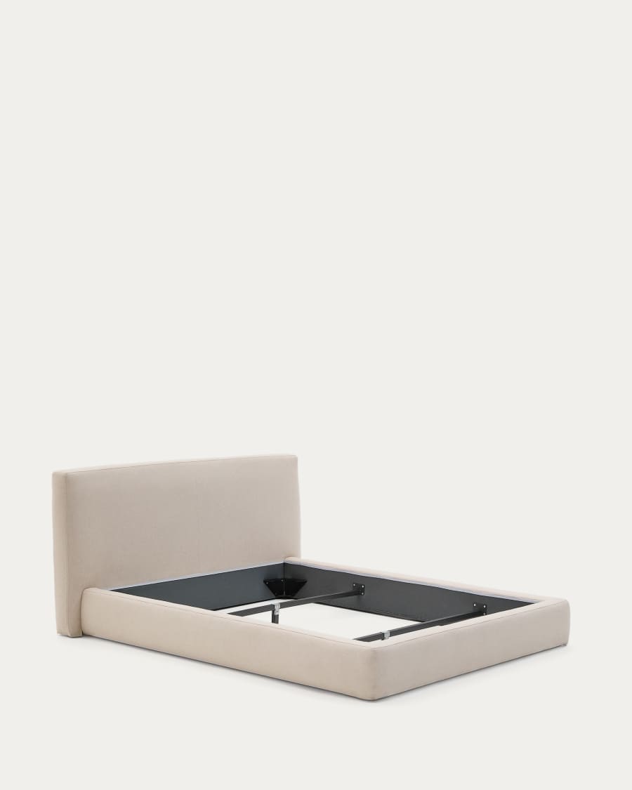 Abziehbares Bett Blok beige für eine 180 x 200 cm große Matratze FSC Mix Credit
