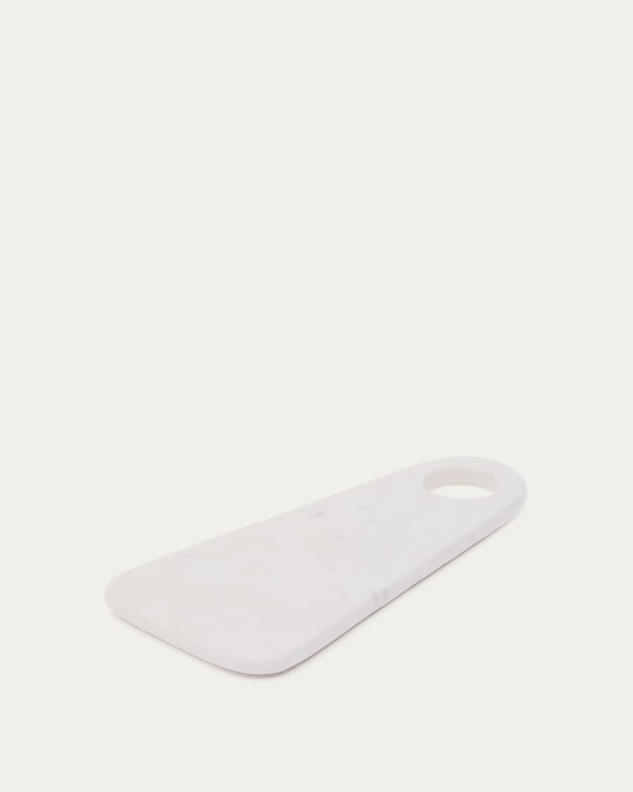Zera serving board in white marble