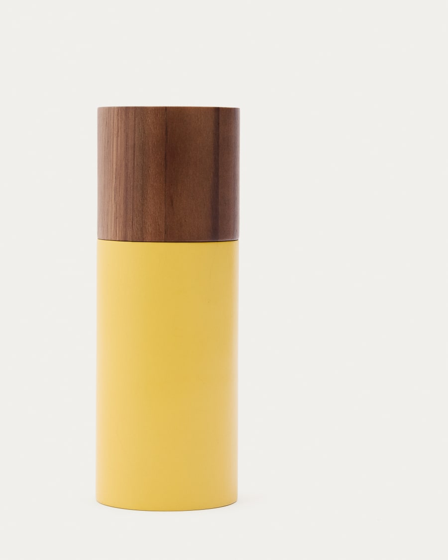 Zairin pepper mill in yellow acacia wood FSC 100%