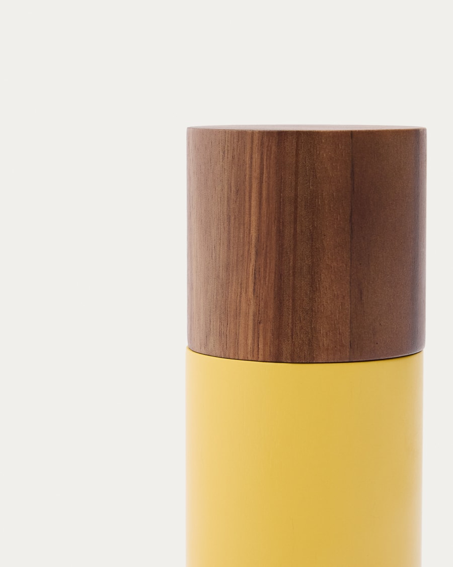 Zairin pepper mill in yellow acacia wood FSC 100%