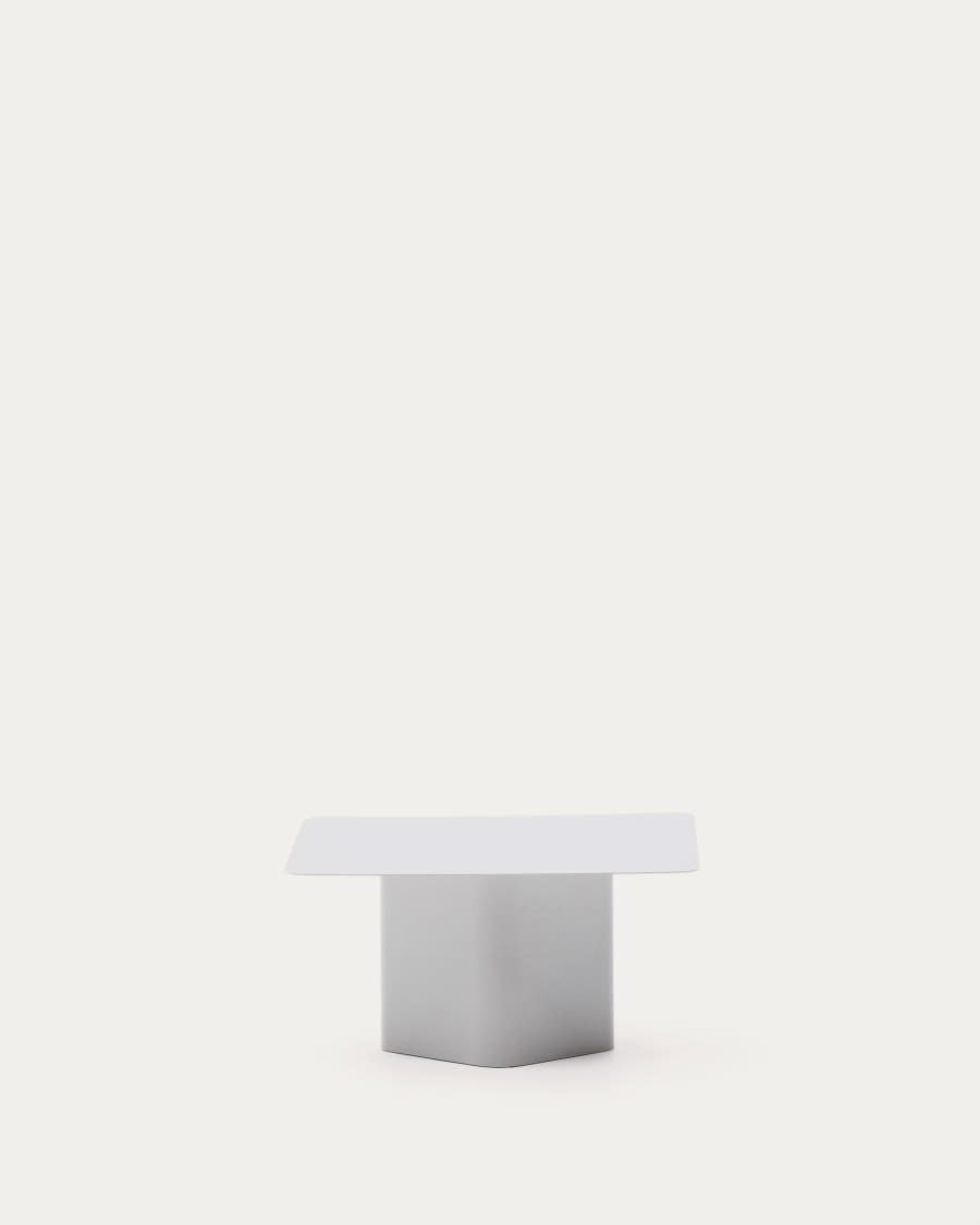 Arvin grey iron coffee table 70 x 52cm
