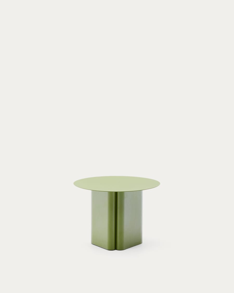 Arvin green iron side table Ø 55cm