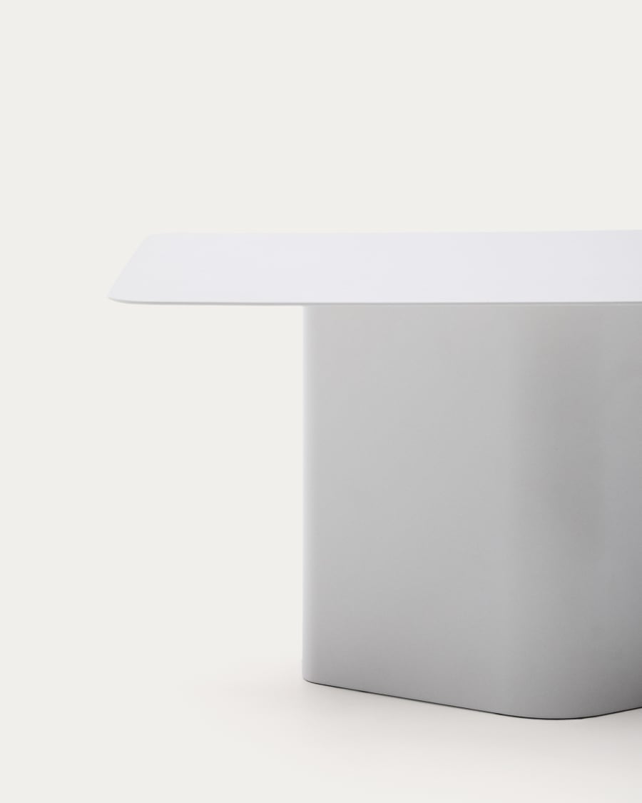 Arvin grey iron coffee table 70 x 52cm