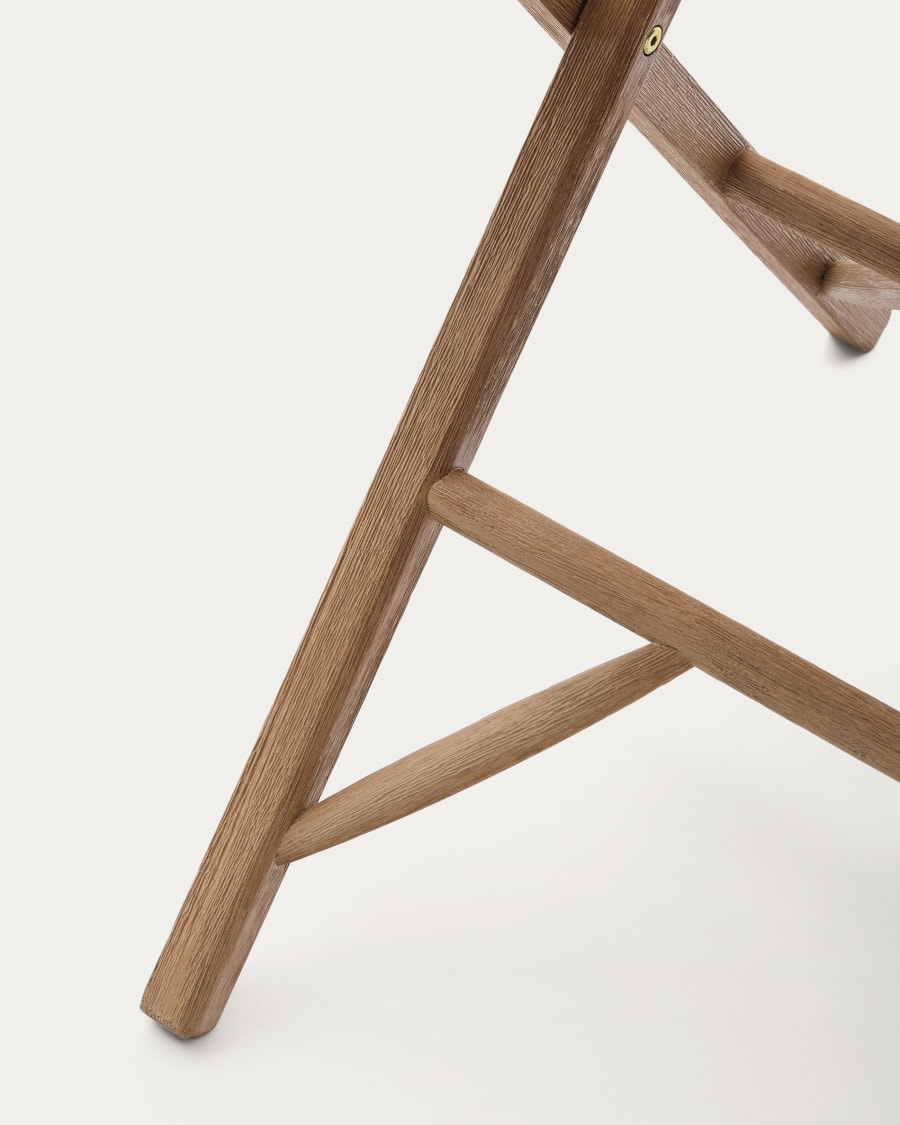 Klapptisch Dandara aus massivem Akazienholz, 66 x 66 cm, FSC 100 %