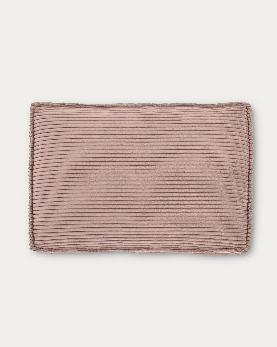 Blok cushion thick pink corduroy 40 x 60 cm