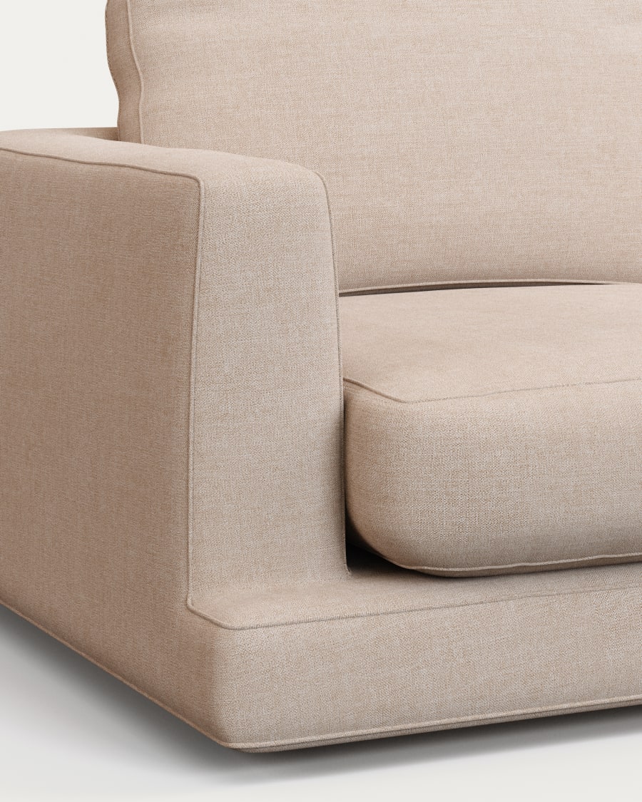 Gala 3-seater sofa beige 210cm