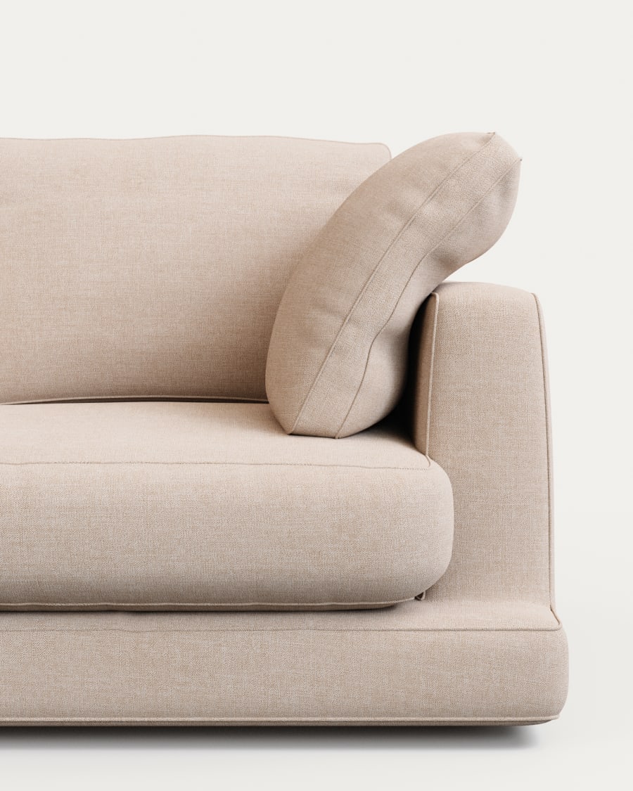 Gala 3-seater sofa beige 210cm