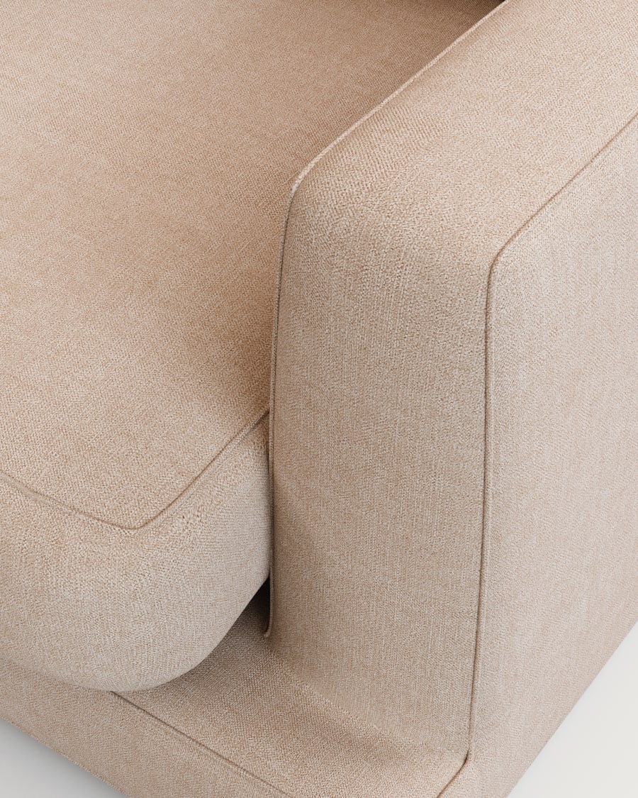 Gala 3-seater sofa beige 210cm