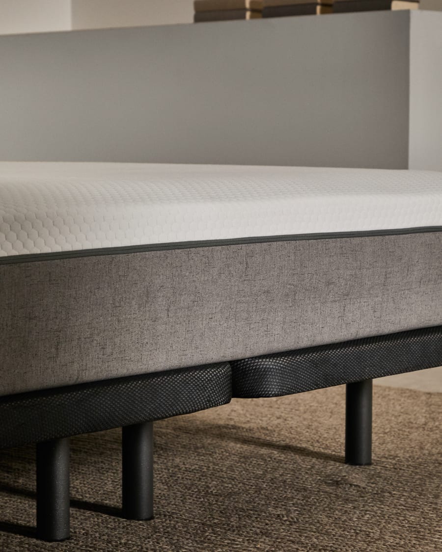 Under base upholstered with 3D fabric for 180 x 200cm mattress