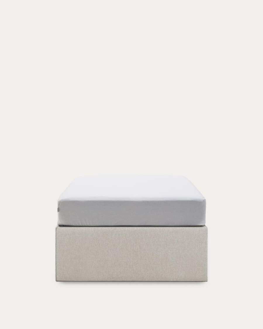 Matters folding sofa in beige for a 90 x 190 cm mattress