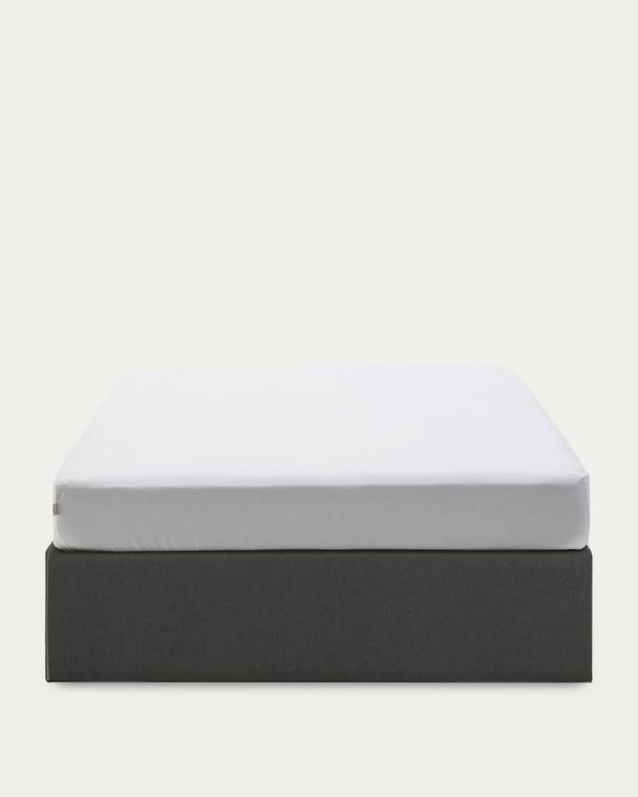 Matters folding sofa in black for a 160 x 200 cm mattress