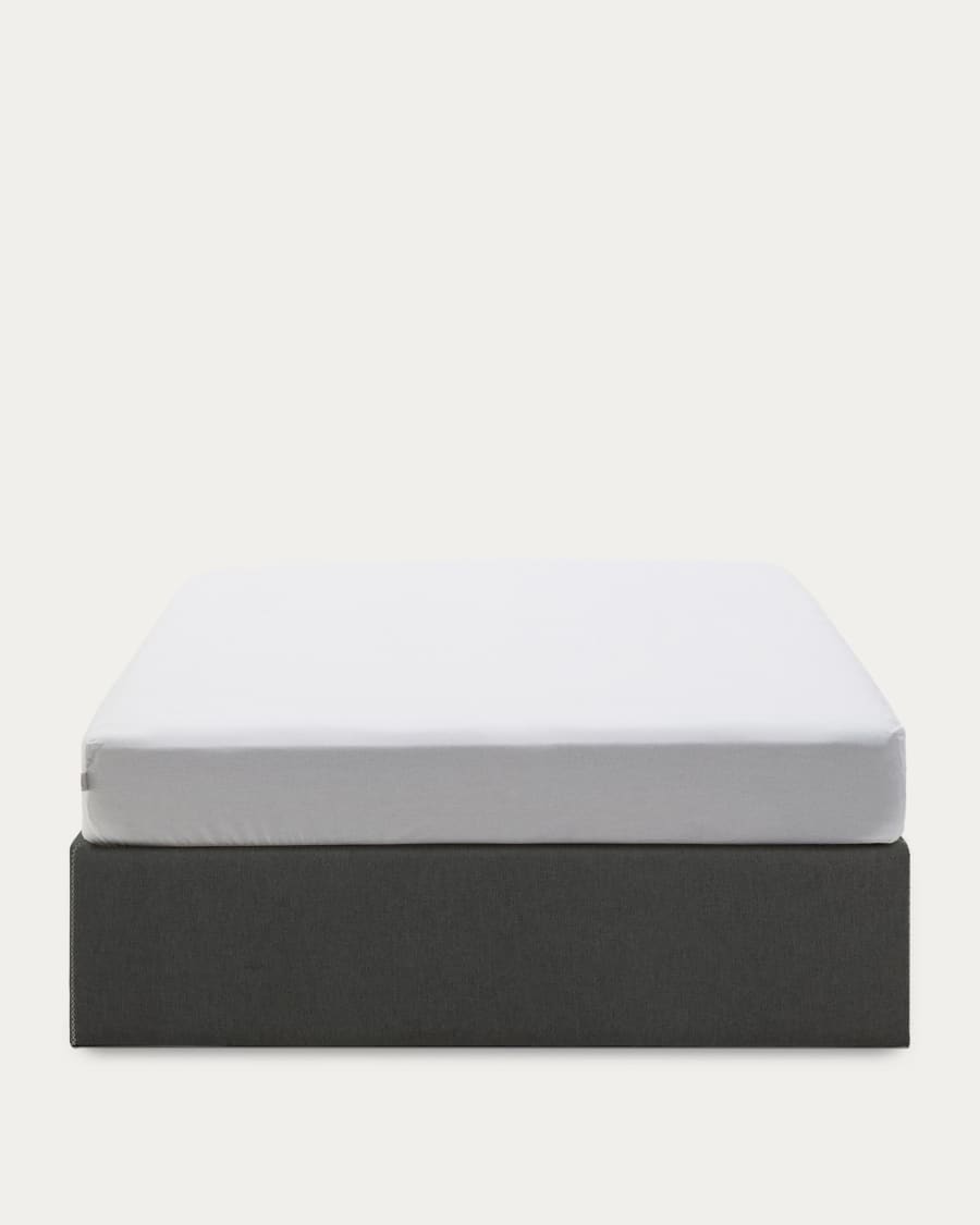 Matters folding sofa in black for a 140 x 190 cm mattress