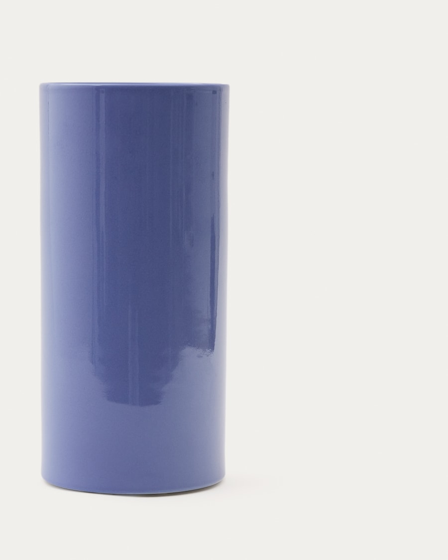 Elova purple ceramic vase 30cm