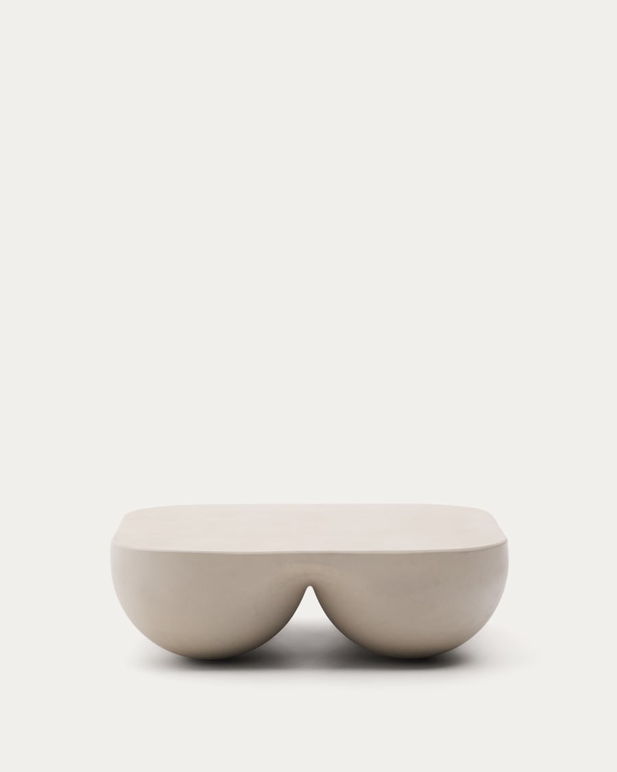 Colba polystone coffee table 100 x 100cm