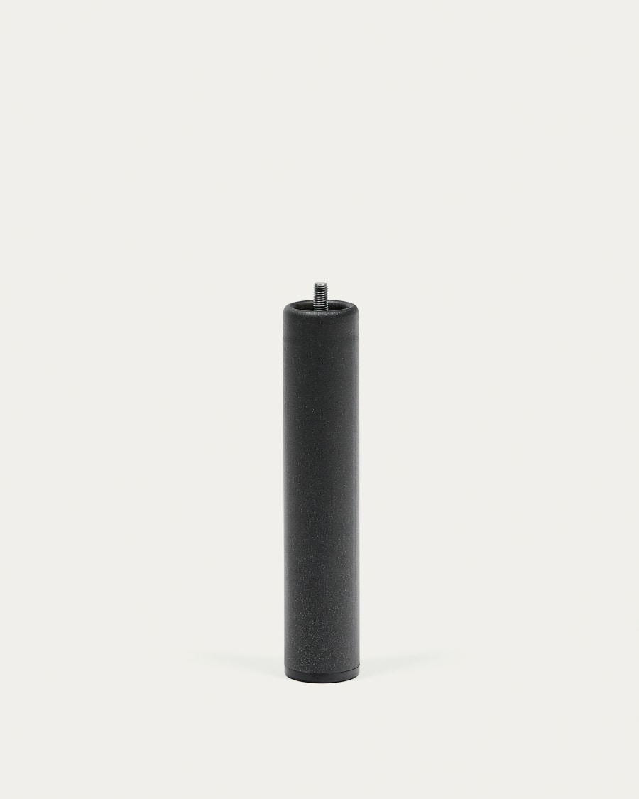 Lyx bed frame leg in anthracite grey metal
