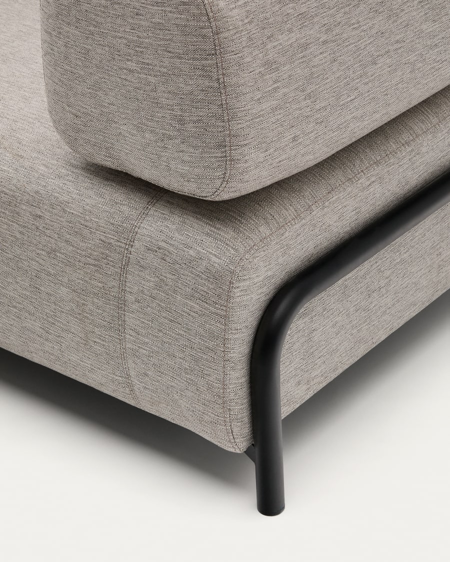Compo 3 seater sofa in Beige-Grey, 232 cm