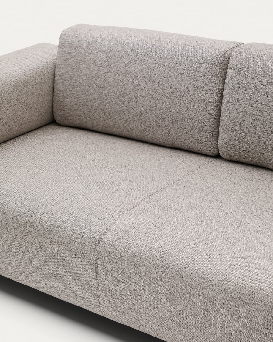 Compo 3 seater sofa in Beige-Grey, 232 cm