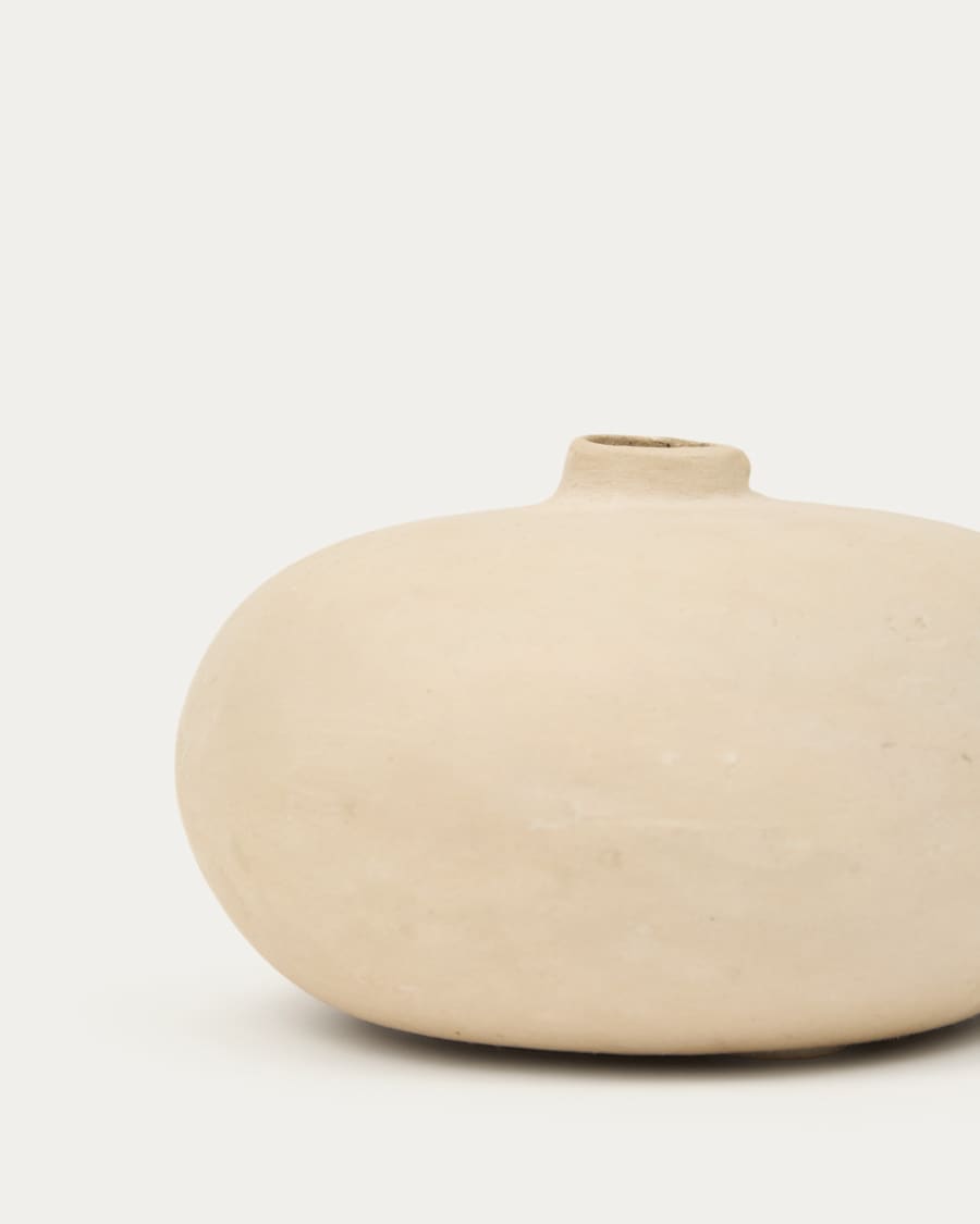 Nivala papier-mâché vase 8.5cm