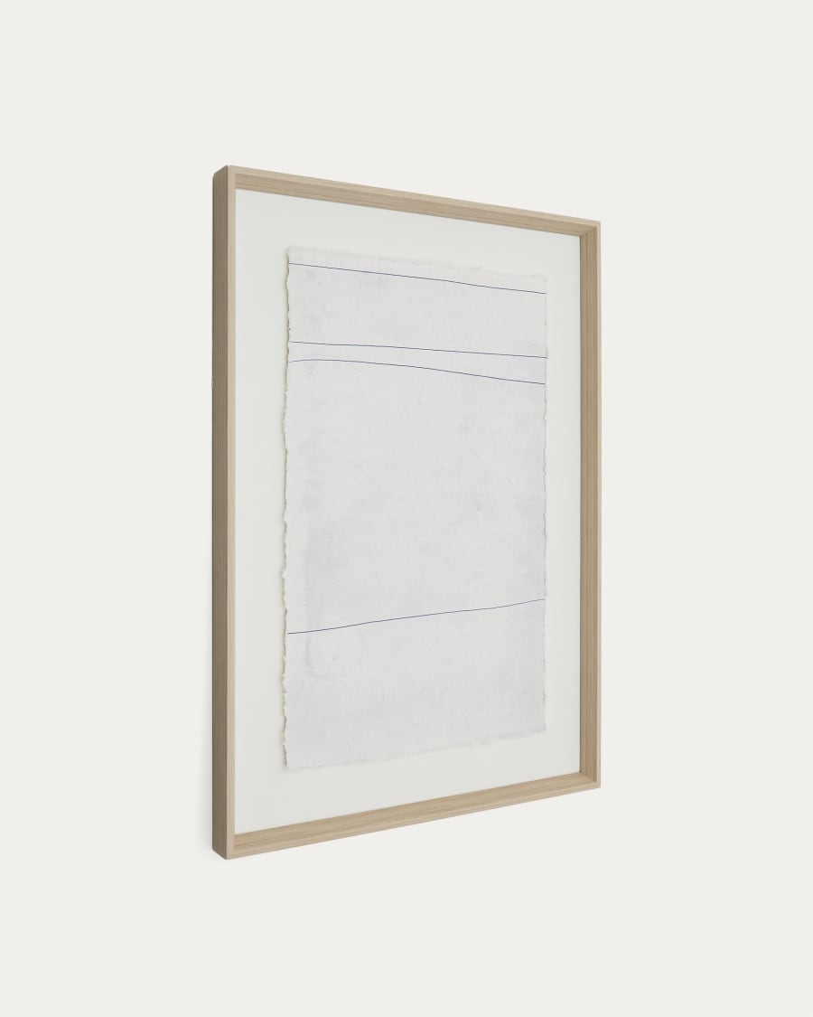 Durkan white picture on recycled paper 50 x 70cm