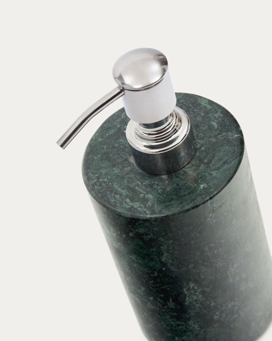 Elenei green marble soap dispenser
