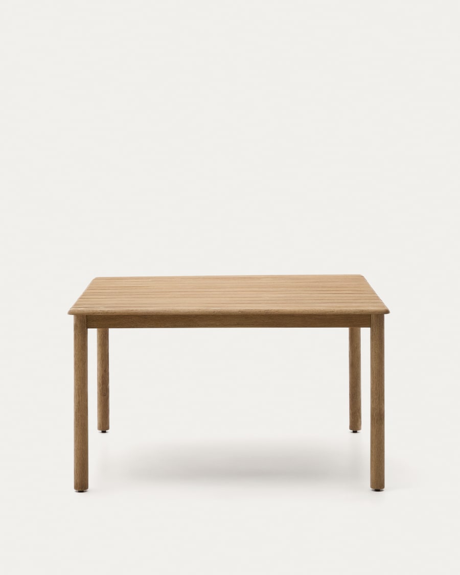 Sori table in FSC 100% solid acacia wood 135 x 135cm