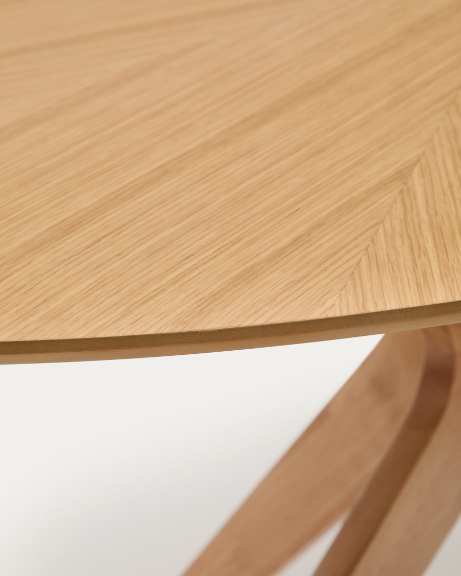 Naanim table in oak veneer, 180 x 110 cm