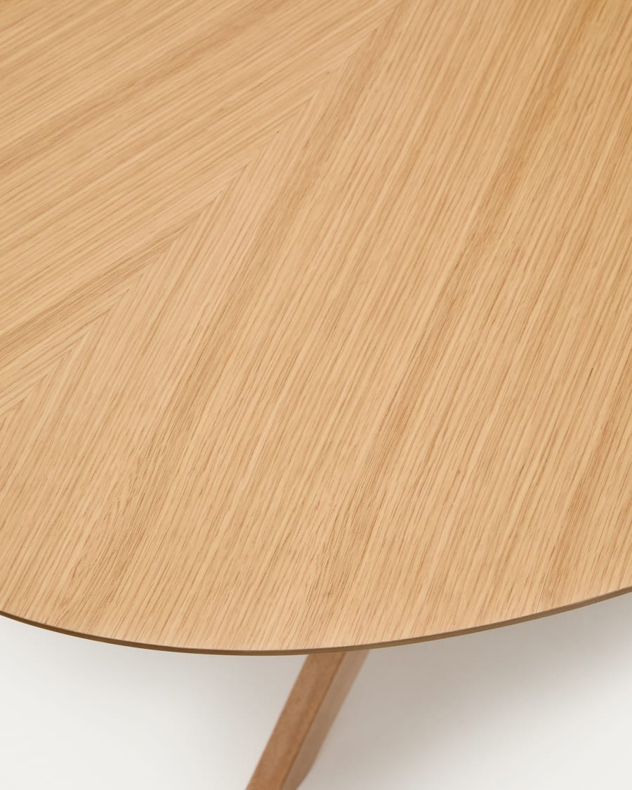 Naanim table in oak veneer, 180 x 110 cm