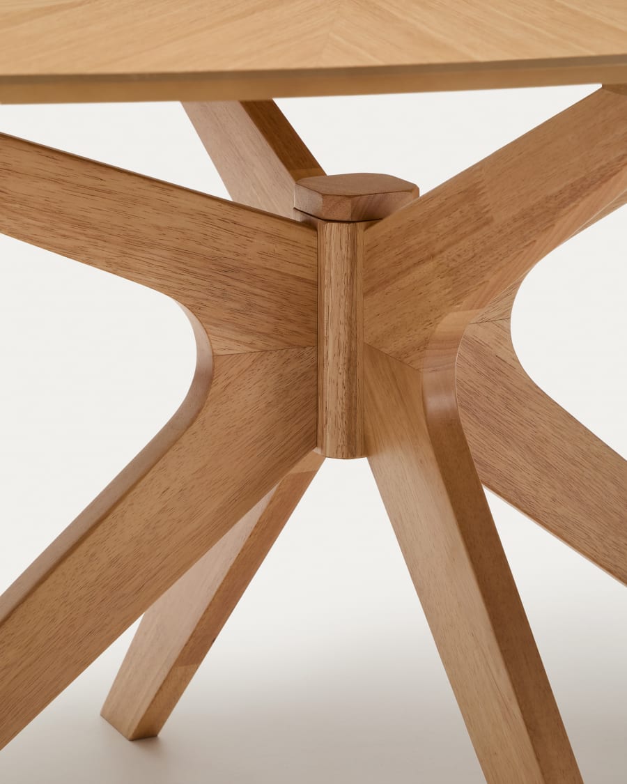 Naanim table in oak veneer, 180 x 110 cm