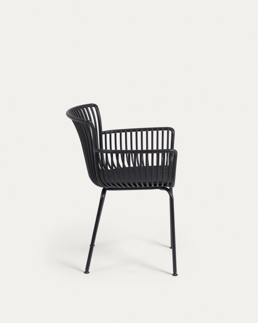 Surpika outdoor chair in black