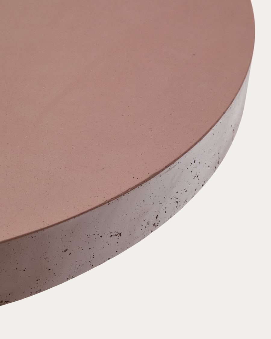 Aiguablava terracotta cement round table Ø120cm