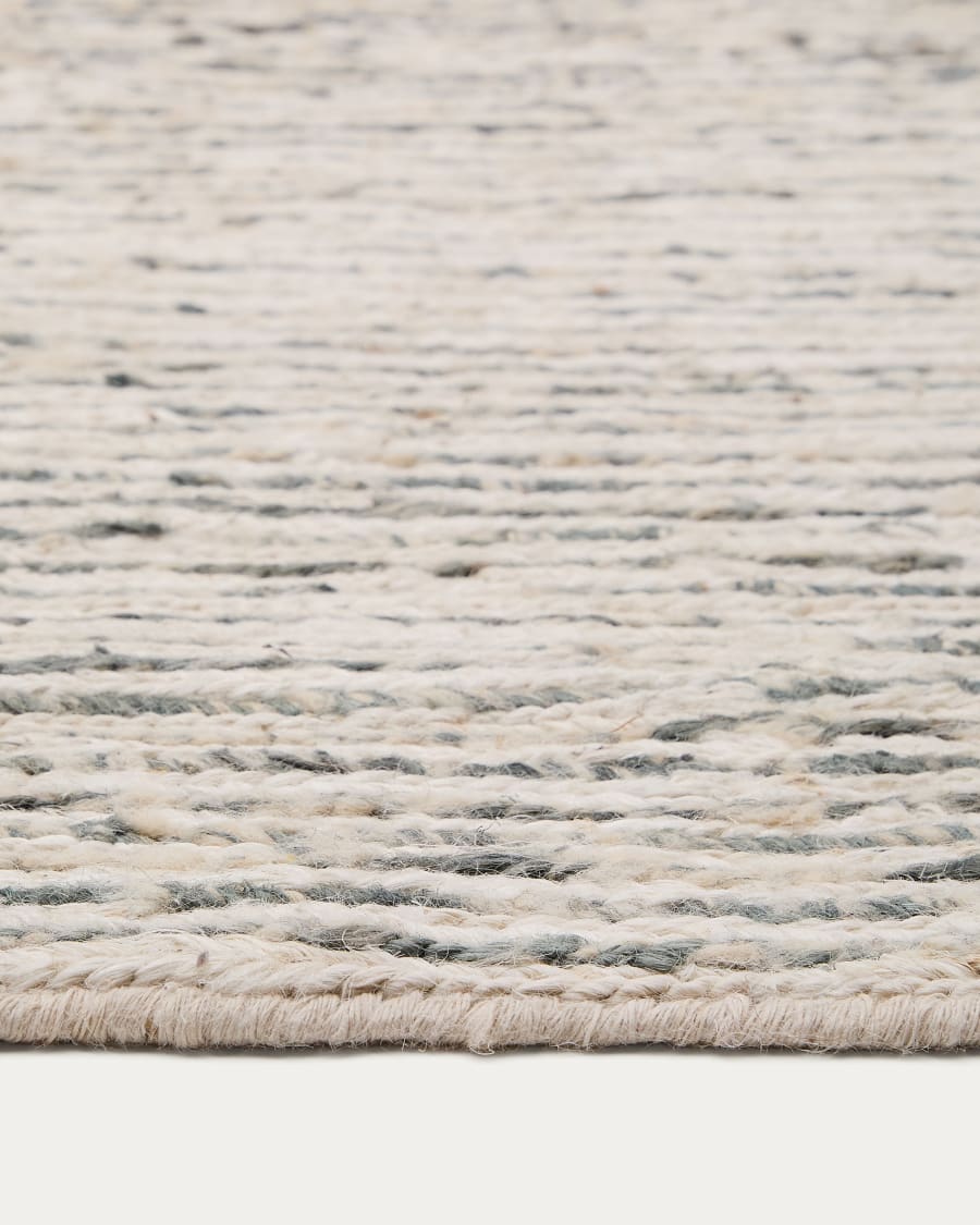 Nairi multicolor braided jute rug 160 x 230 cm