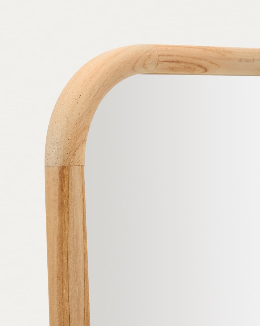 Milsa teak wood mirror 54 x 154cm FSC 100%
