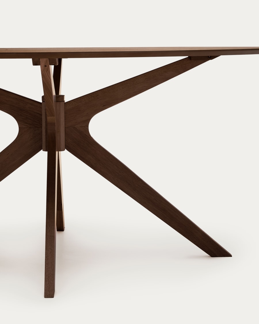 Naanim table in walnut veneer, 180 x 110 cm