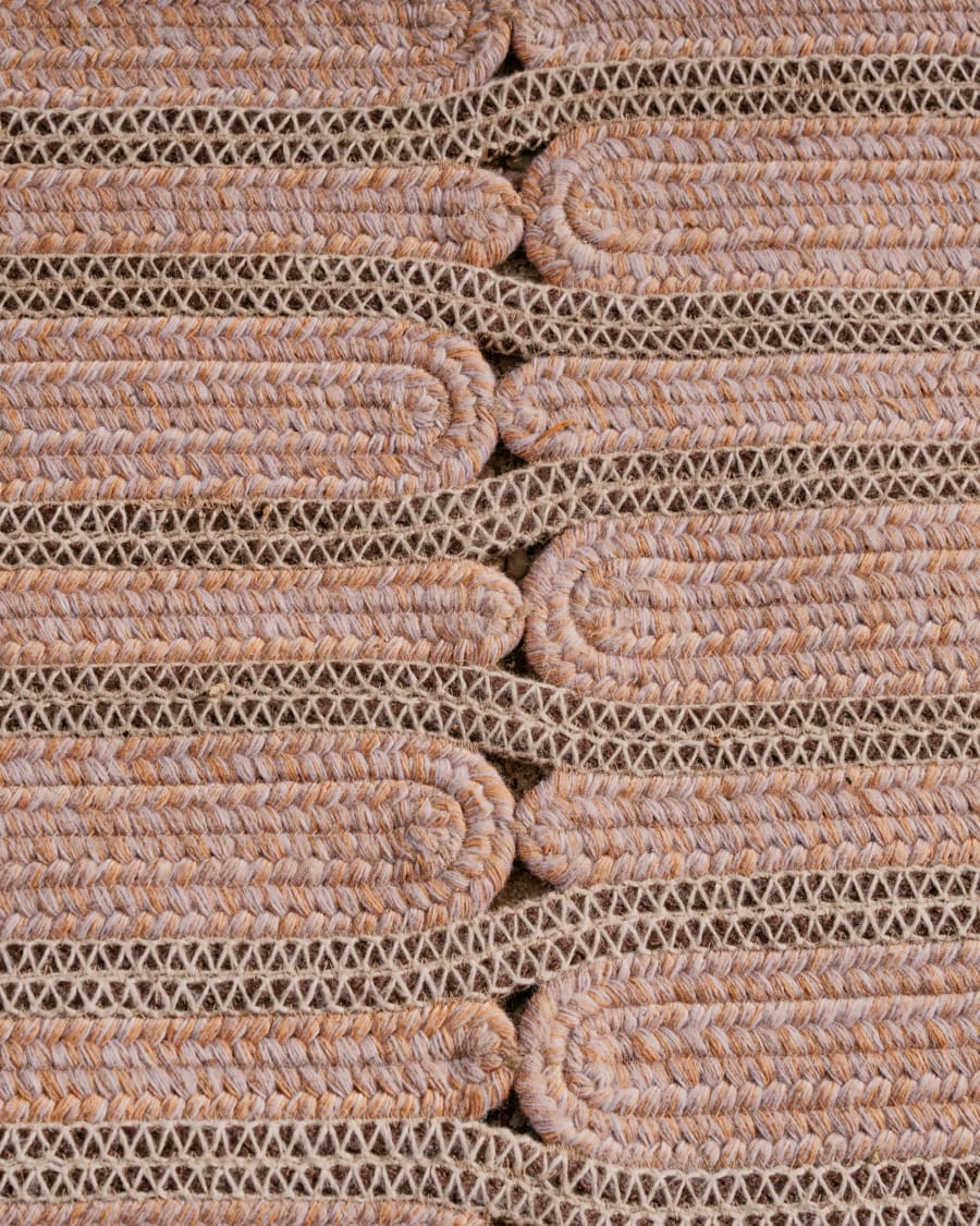 Rug Olivan 100% PET light orange 200 x 300 cm