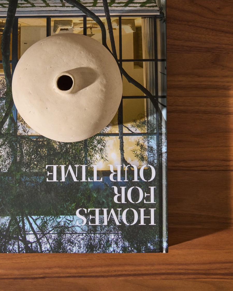Nivala papier-mâché vase 8.5cm